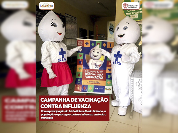 CAMPANHA DE VACINAÇÃO CONTRA INFLUENZA