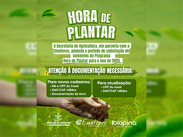 PROGRAMA HORA DE PLANTAR!